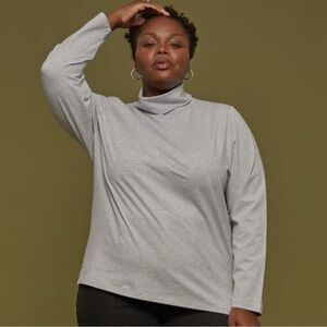 Tradlands Gray Turtleneck